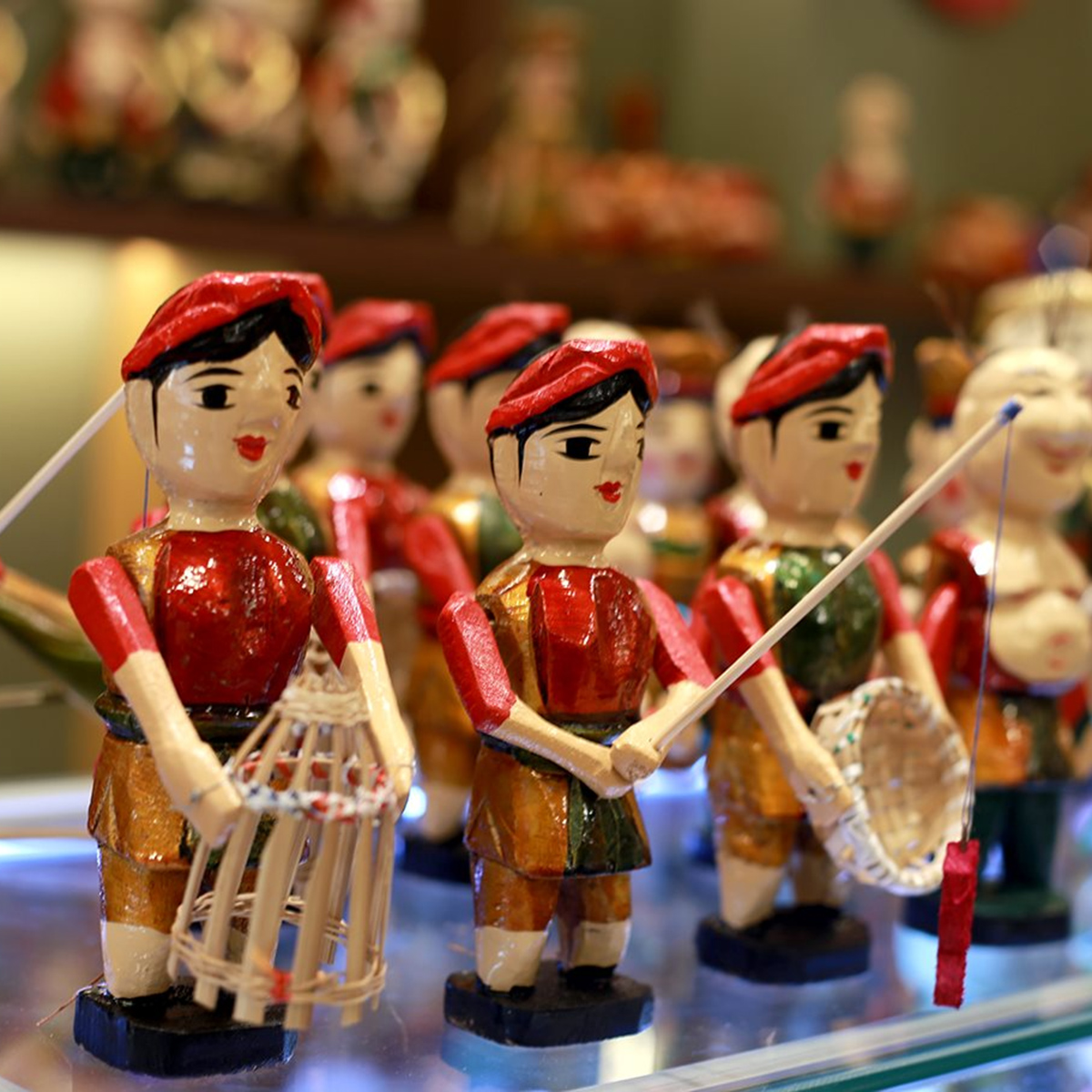 Vibrant Vietnamese Water Puppets